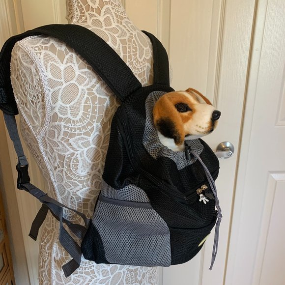 REDUCED!! ๐ถ Pet Backpack /Carrier - Take Fur Baby Along- BL - Picture 2 of 9